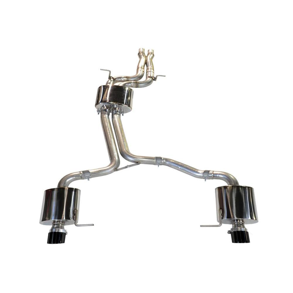 AWE Audi 8R Q5 3.0T Touring Edition Exhaust Dual Outlet Diamond Black Tips